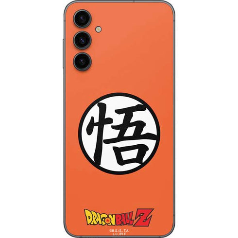 Dragon Ball Z Goku Iconic Kanji Symbol Galaxy A14 5G Skin